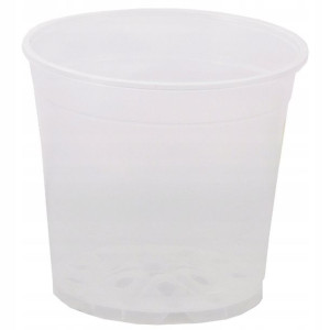 Doniczka produkcyjna plastikowa do storczyków 17 cm