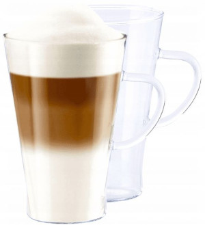 Szklanki żaroodporne do kawy Cafe Latte 2 x 400ml