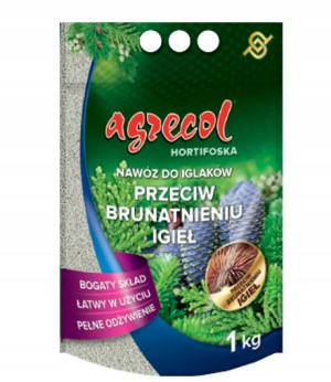 Nawóz do tui i innych iglaków przeciw brązowieniu 1 kg