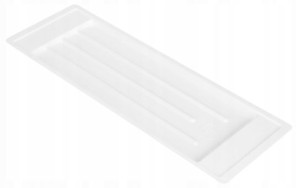 Podstawka pod suszarkę do naczyń 59,2x20 cm biała