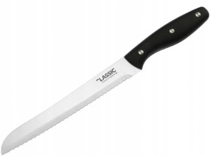 Nóż do pieczywa ze stali nierdzewnej Classic 20 cm