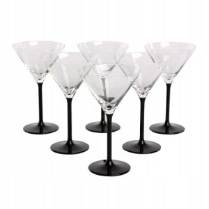 Komplet kieliszków do Martini i drinków ONYX 6 szt