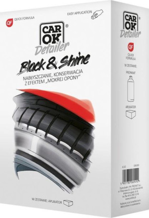 Żel nabłyszczający i chroniący opony Black&Shine 500ml