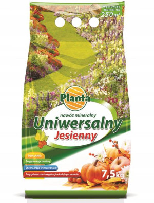 Nawóz jesienny uniwersalny mineralny granulat 7,5 kg