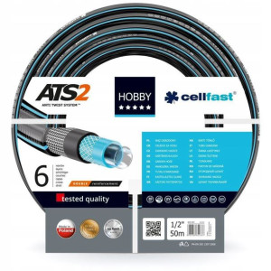Wąż ogrodowy CellFast Hobby ATS2™ 1/2 cala 50m