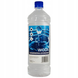 Woda demineralizowana destylowana 1L