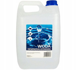 Woda demineralizowana destylowana 5L