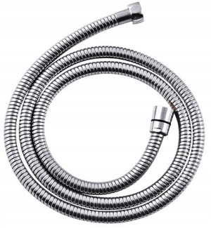 Wąż prysznicowy guma metal 150cm Lugo chrom