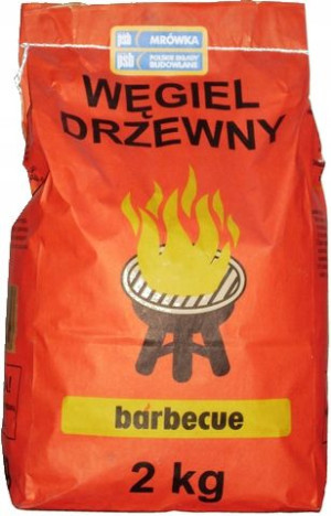 Węgiel drzewny do grilla 2kg