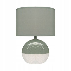 Lampa stołowa nocna E14 Fiona szara