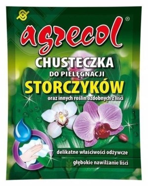 Chusteczka do pielęgnacji storczyków roślin liści