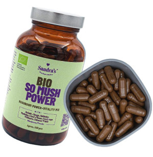 Sandra's Grzyby Bio So Mush Power 160 Tabletek
