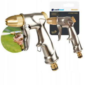 Cellfast Zraszacz Pistoletowy Heavy Duty Mosiądz