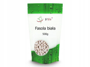 Fasola Biała Jaś Piękny Fasolka Karłowy 500g