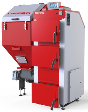 Kocioł na ekogroszek DEFRO Komfort Eko Mini 15 kW - lewy