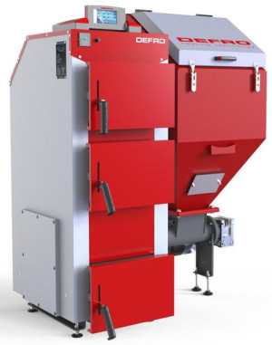 Kocioł na ekogroszek DEFRO Komfort Eko Mini 24 kW - prawy