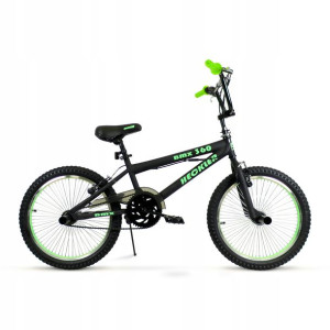 Rower BMX 20 Cali kierownica Rotor 360 + Pegi