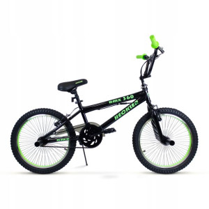 Rower BMX 20 Cali kierownica Rotor 360 + Pegi