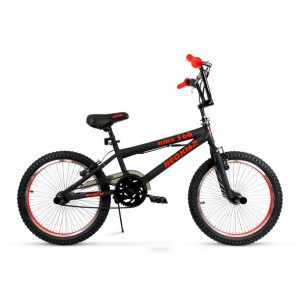 Rower BMX 20 Cali kierownica Rotor 360 + Pegi Mat