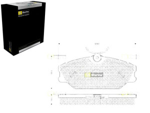 Klocki Hamulcowe Renault Clio Laguna Megane Safran