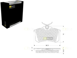 Klocki Hamulcowe Audi Citroen Ford Peugeot Seat Sk