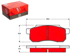 Klocki Hamulcowe Honda City Jazz I 1.2/1.3 10.83-0