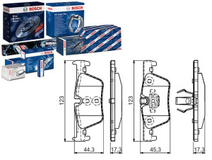 Klocki Hamulcowe Bmw Tył F30 316-328 F20 114-125 F