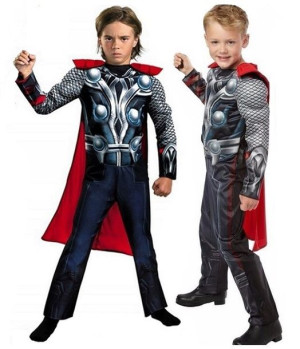 Strój Przebranie Kostium Thor Superbohater 110/116