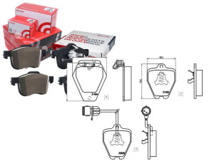 Klocki Hamulcowe Audi A8 2.5-4.2 95-98 Z Czuj. Bre
