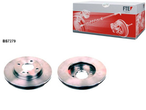 Tarcze Hamulcowe 2szt 258x23 V 4-otw Ford Fiesta 0