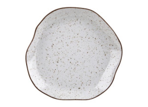 Talerz płytki 25cm Stone Age Cream