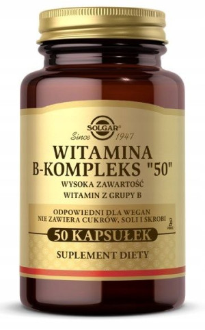 Solgar Witamina B-Kompleks "50" Odpornoś