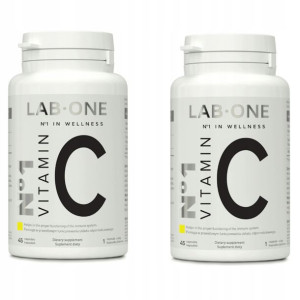 2x Vitamin C 1000mg 90k Witamina Odporność Lab One