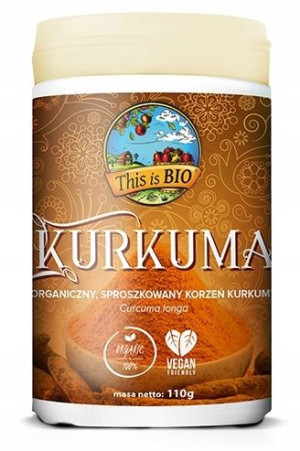 KURKUMA This is BIO Sproszkowany korzeń ORGANICZNA