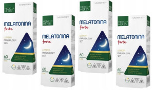 Melatonina Forte 5mg 60k Medica Herbs GŁĘBOKI SEN