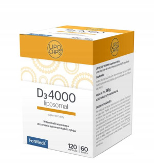 ForMeds LIPOCAPS D3 4000IU liposomalna witamina D3