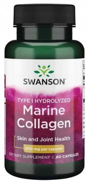 Swanson Hydrolizowany Kolagen Rybi 60k. Stawy