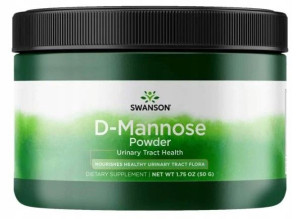 Swanson D-mannoza proszek 50g Zapalenie pęcherza