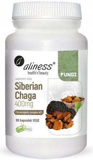 Aliness Siberian Chaga Czaga syberyjska 90 kaps.