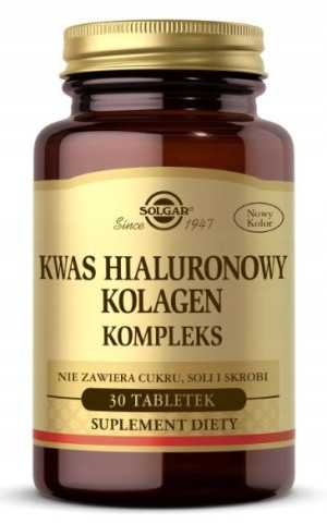 Solgar Kwas hialuronowy Kolagen Kompleks BioCell