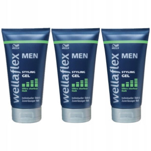 Wellaflex Żel do Włosów Męski Ultra Strong 150ml