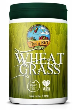 WHEAT GRASS proszek 110g organiczna - This is BIO