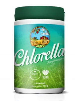 This is Bio Chlorella Organiczna 500 mg tabletki