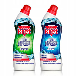 KRET Żel do Toalet z Chlorem Mix zestaw 2x750