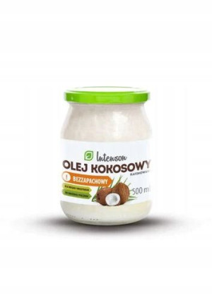 Rafinowany olej kokosowy 500 ml Intenson