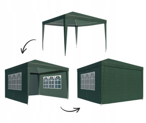 Pawilon Namiot Ogrodowy Handlowy 3x3m Altana