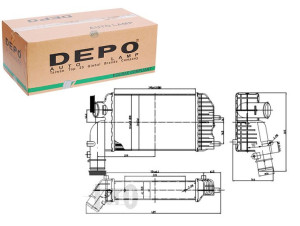 Intercooler Ducato Boxer Depo