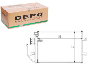 Skraplacz Depo 1685000254 1685000454 1685000654 16