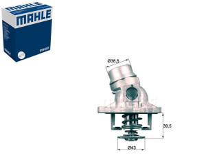 Termostat Bmw 88c E65 E68 4,0d 4,5d Mahle