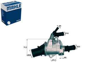 Termostat Alfa 88c 2,4jtdm 159 Brera Spider Fiat C